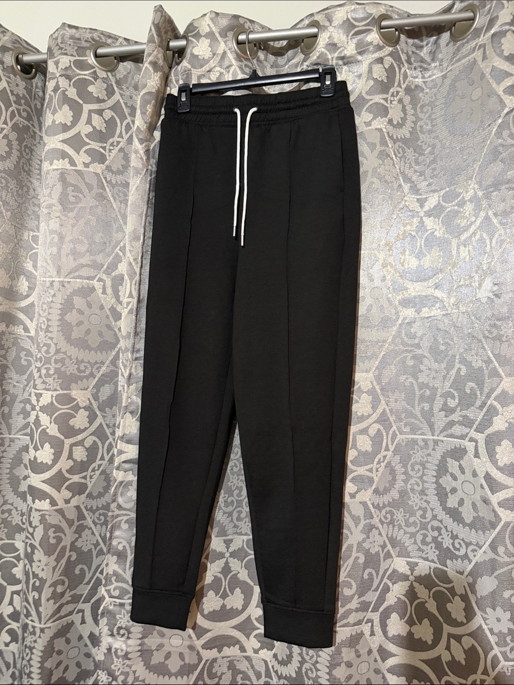Zenana Outfitters Black Drawstring Jogger Pants